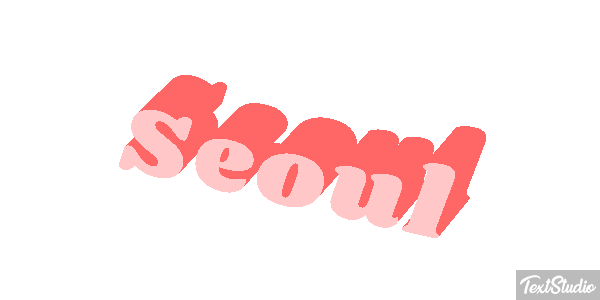 Seoul Efekt tekstowy