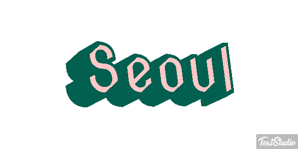 Seoul Efekt tekstowy