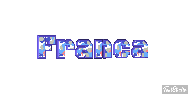 Franca Text effect