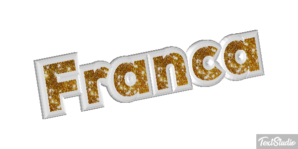 Franca Text effect