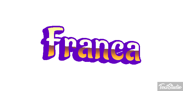 Franca Text effect