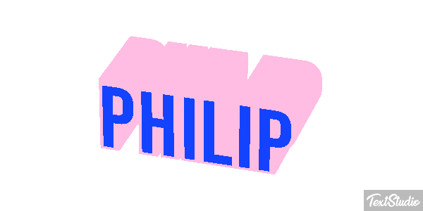 Philip Text effect