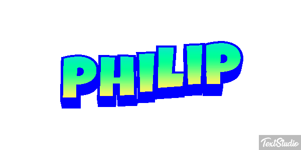 Philip Text effect