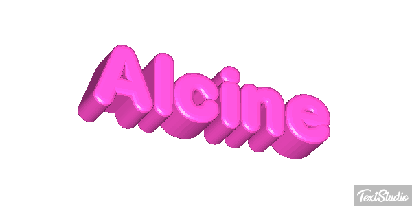 Alcine Effet de texte