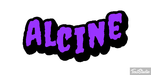 Alcine Effet de texte