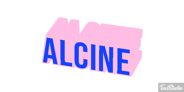 Alcine Effet de texte