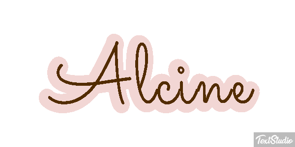 Alcine Effet de texte
