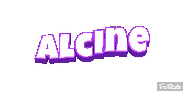 Alcine Effet de texte