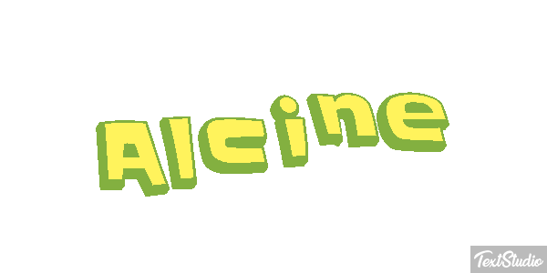 Alcine Effet de texte