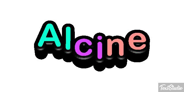 Alcine Effet de texte