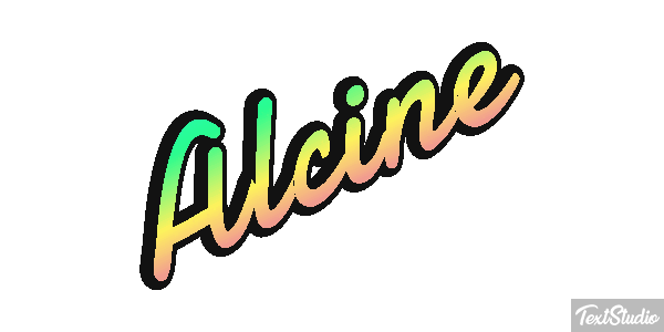 Alcine Effet de texte