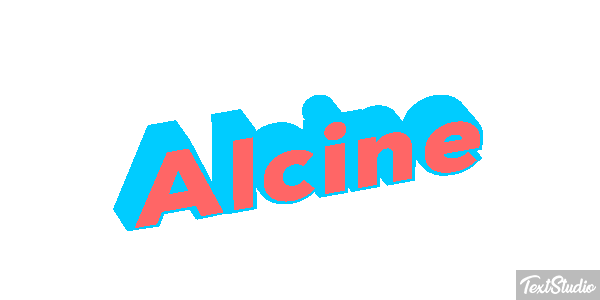 Alcine Effet de texte