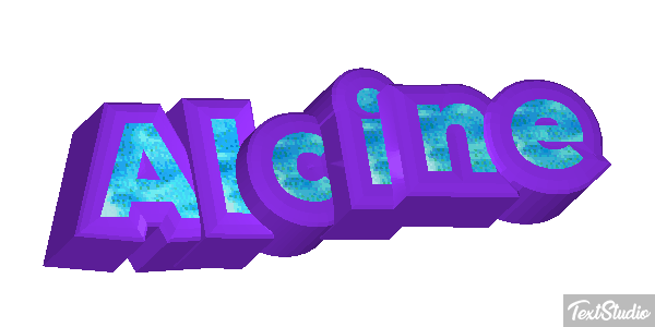 Alcine Effet de texte