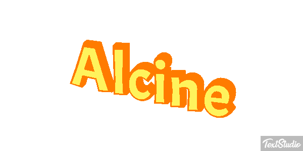 Alcine Effet de texte
