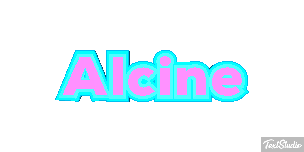 Alcine Effet de texte