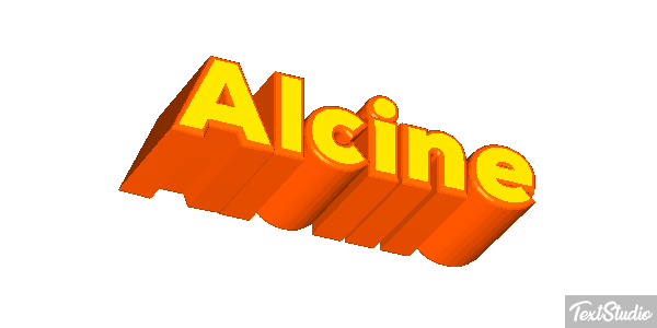 Alcine Effet de texte
