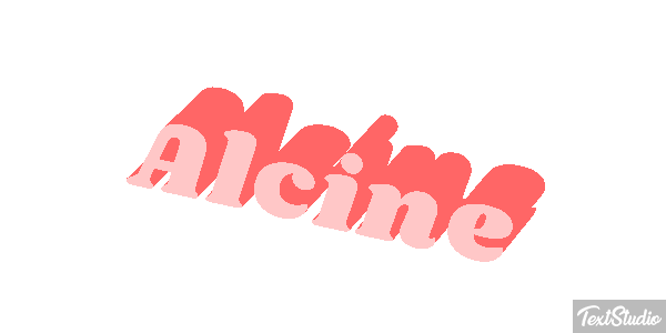 Alcine Effet de texte