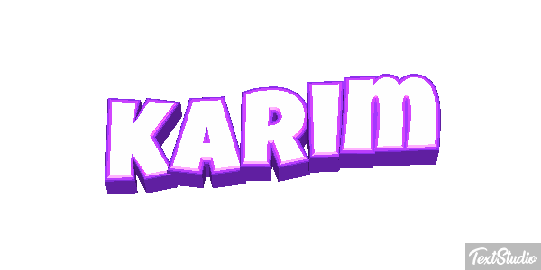 Karim Text effect