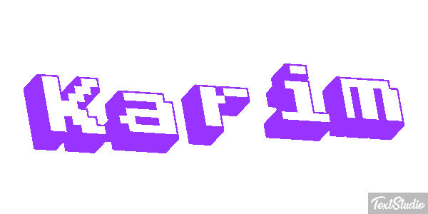 Karim Text effect