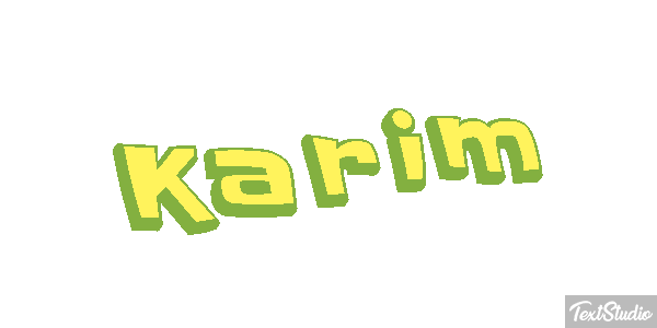 Karim Text effect
