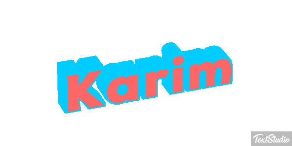 Karim Text effect