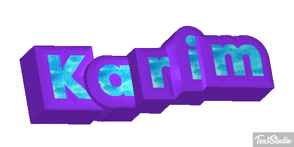 Karim Text effect