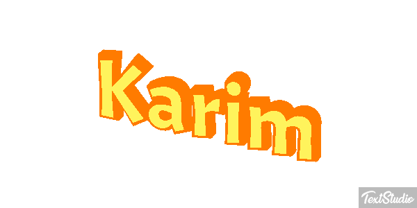Karim Text effect
