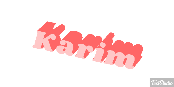 Karim Text effect