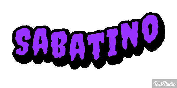 Sabatino Effetto testo