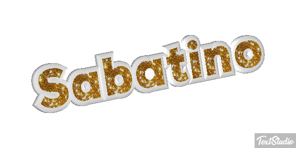 Sabatino Effetto testo