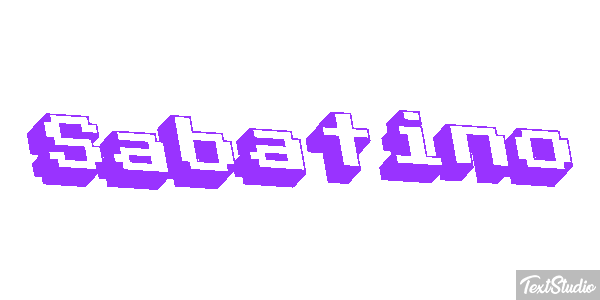 Sabatino Effetto testo