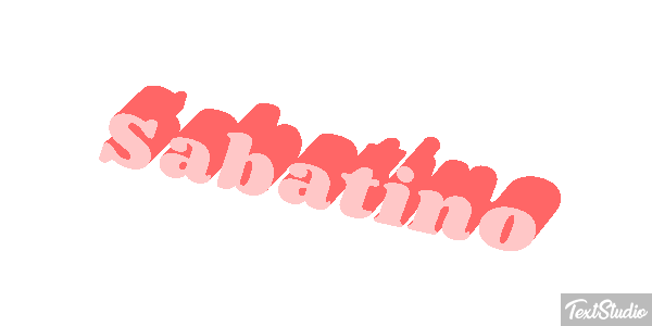 Sabatino Effetto testo