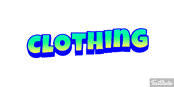 Clothing Texteffekt