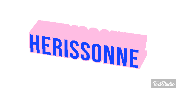 Hérissonne Effetto testo