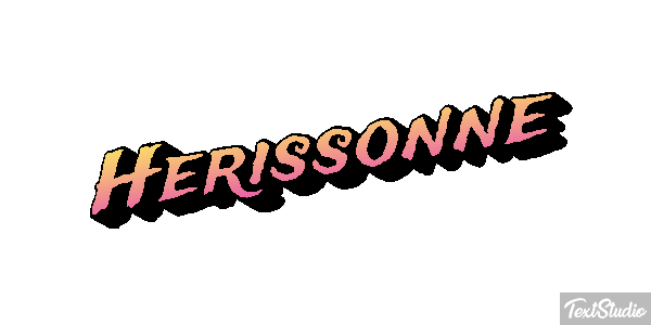 Hérissonne Effetto testo