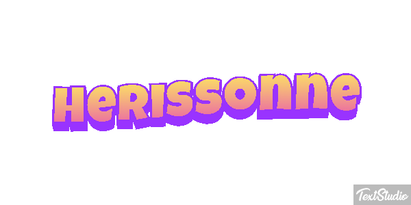 Hérissonne Effetto testo