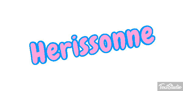 Hérissonne Effetto testo