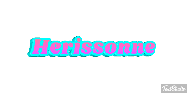 Hérissonne Effetto testo