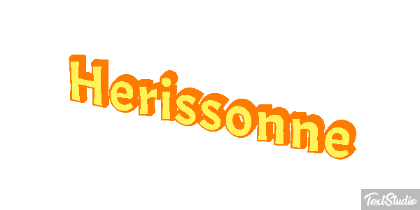 Hérissonne Effetto testo