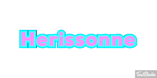 Hérissonne Effetto testo