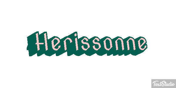 Hérissonne Effetto testo