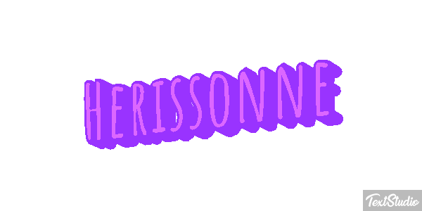 Hérissonne Effetto testo