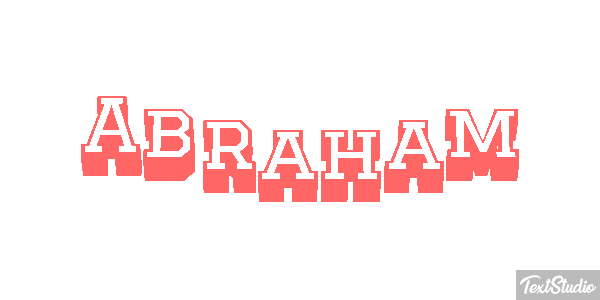 Abraham Effet de texte