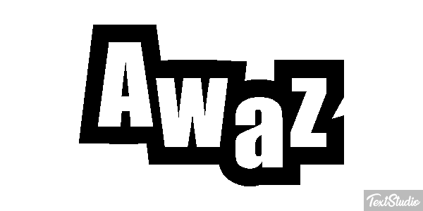 Awaz Text effect