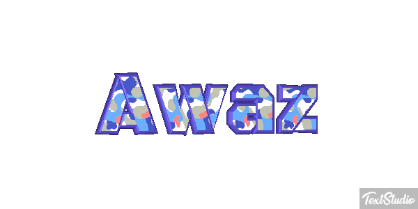 Awaz Text effect
