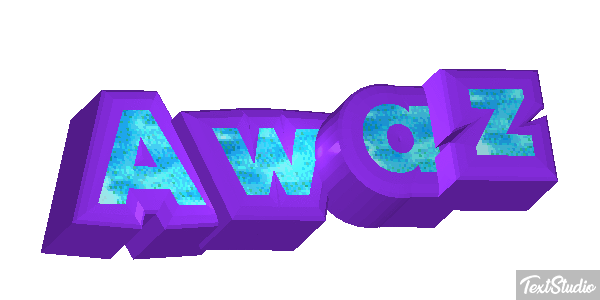 Awaz Text effect