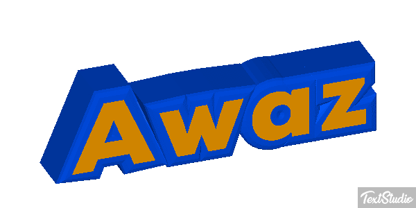 Awaz Text effect
