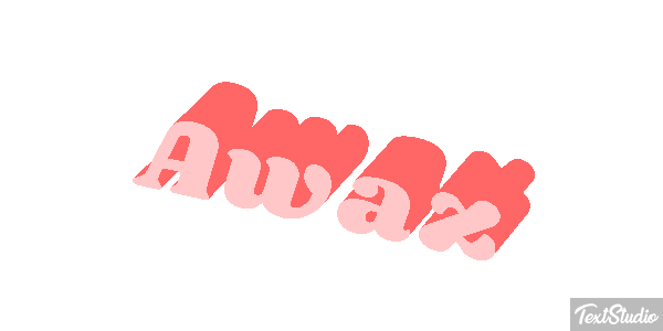 Awaz Text effect