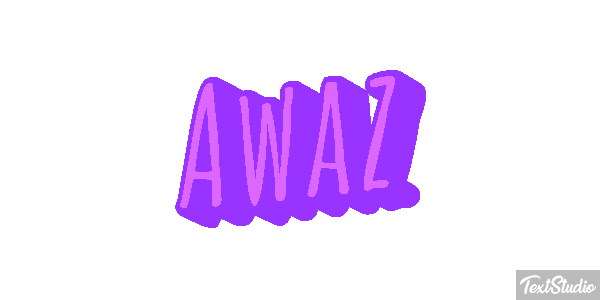 Awaz Text effect