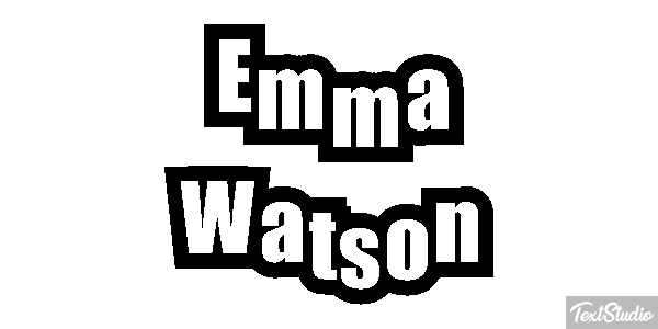 Emma Watson Efeito do texto